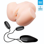 Телесный мастурбатор с 2 тоннелями Dual Vagina and Ass Veronica (Цвет: телесный)