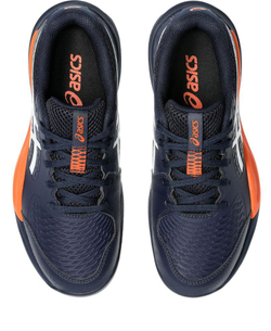 Детские теннисные кроссовки Asics Gel-Resolution X GS Clay - Blue
