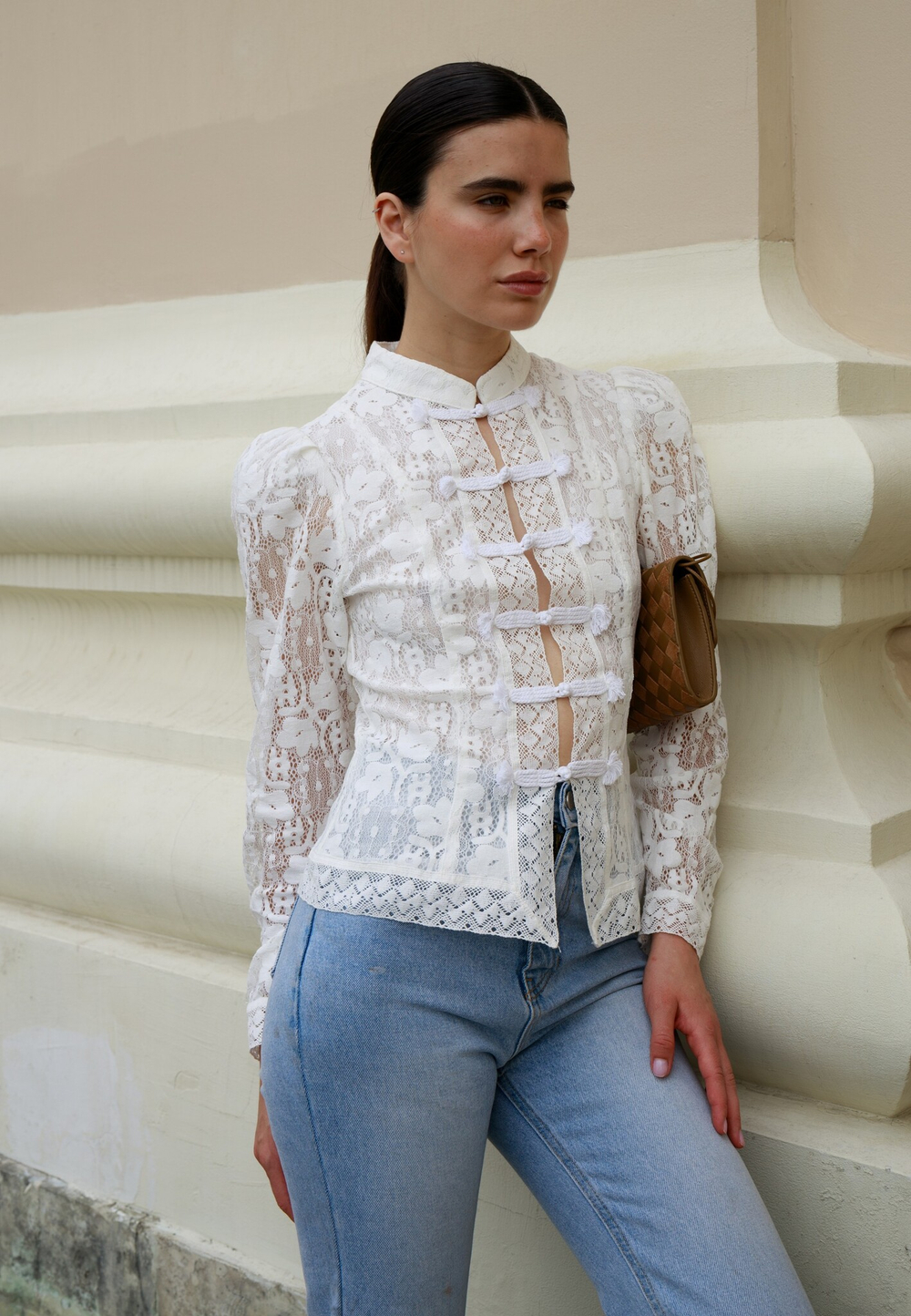 Жакет из кружева