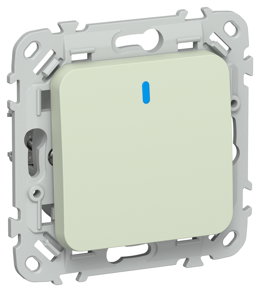 FLITE Выключатель 1-клавишный проходной с индикацией 10А ВС61-1-1-ФлП панг IEK