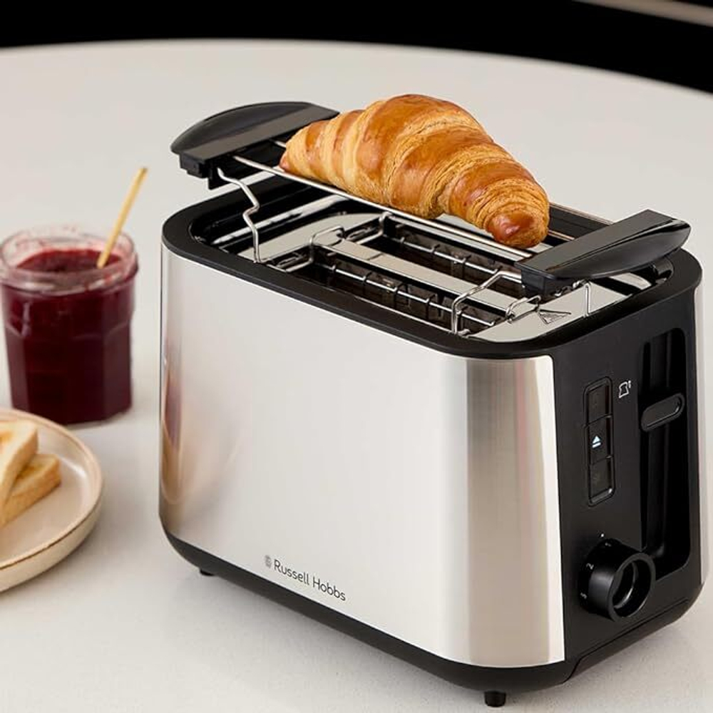 Тостер Russell Hobbs 27390-56 сталь/черный