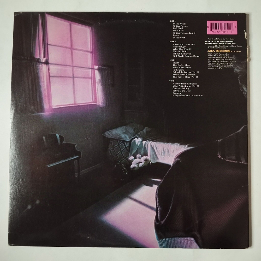 Винтажная виниловая пластинка LP Planet P Project Pink World (USA 1984)