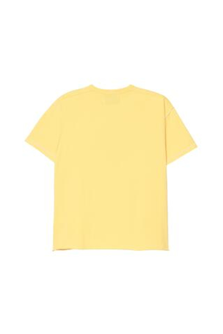 ZARA X BENITO ANTONIO ФУТБОЛКА С ЭФФЕКТОМ ПОТЕРТОСТЕЙ, ЖЕЛТЫЙ
