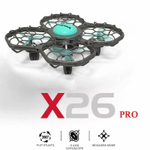 Квадрокоптер радиоуправляемый SYMA X26PRO , в защите от повреждений , обновленная модель x26, датчик препятствий, барометр