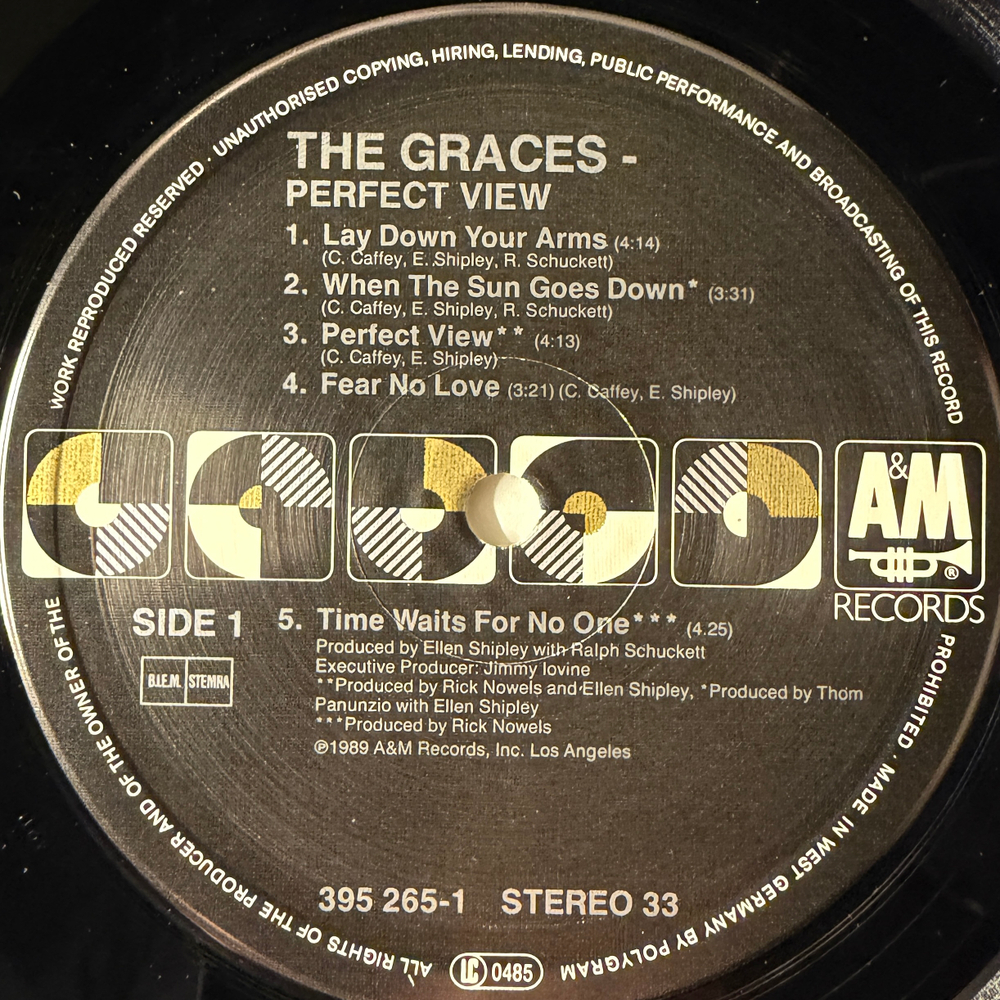 The Graces- Perfect View (Европа 1989г.)