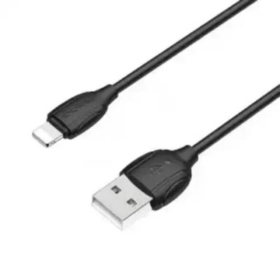 Кабель Borofone BX19 USB-Lightning 2.4А 1м PVC Black