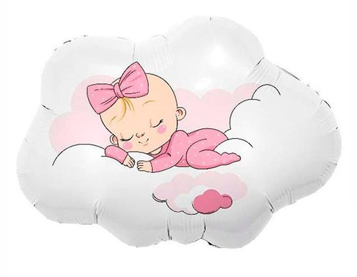 Ag (26''/66 см) Малышка в облаках, 1 шт.