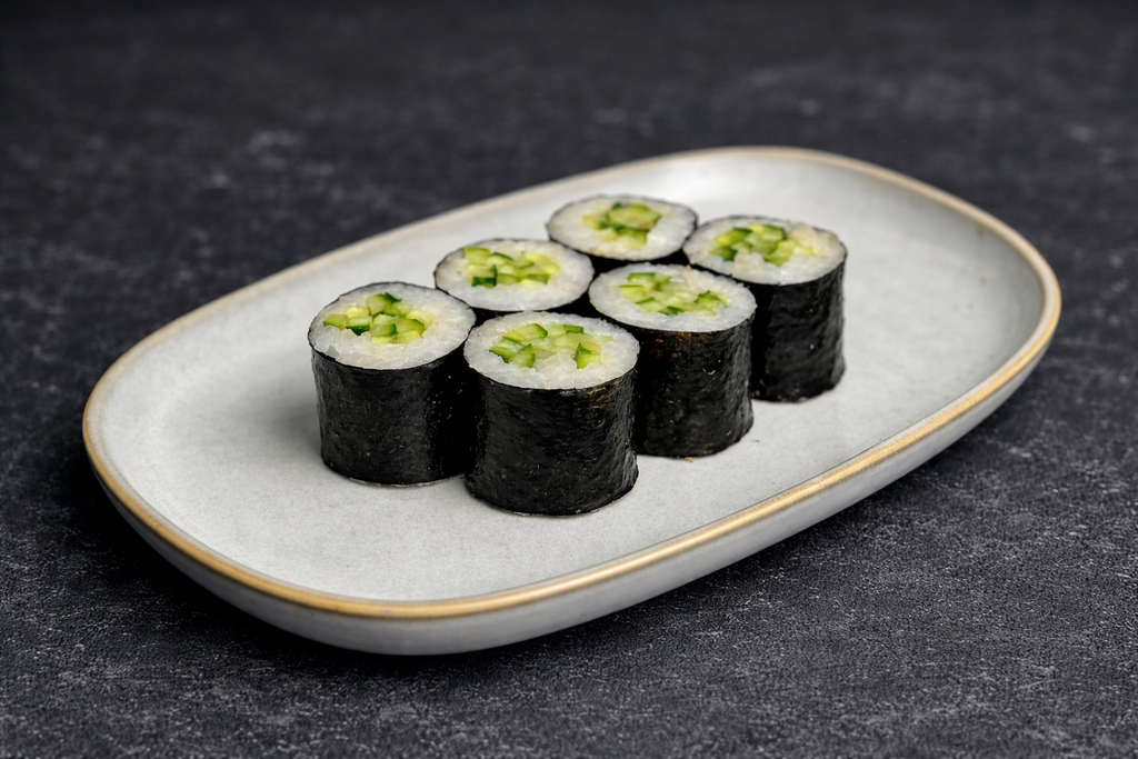 Хосомаки с огурцом