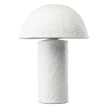 Лампа настольная texture sleek, D32x42 см, белая