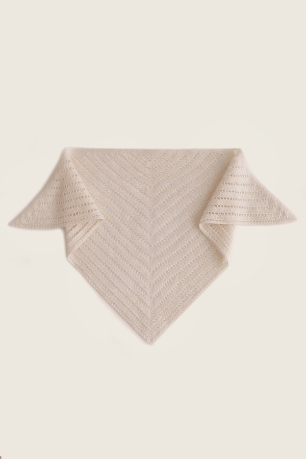 Косынка ажурная 26.NP.4.HAT.00.18, молочный