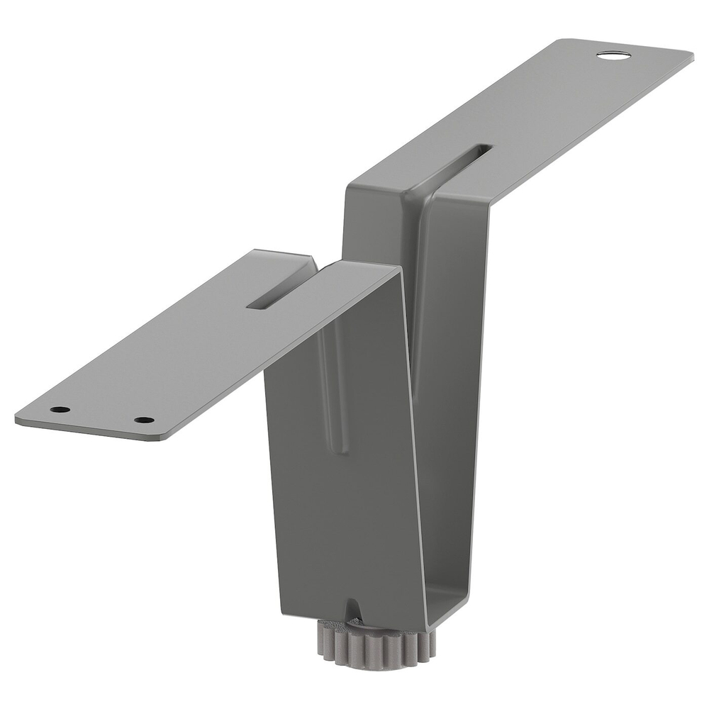 IKEA BESTÅ  (ИКЕА БЕСТÅ)  -  Укрепляющая ножка, серая, 10 см