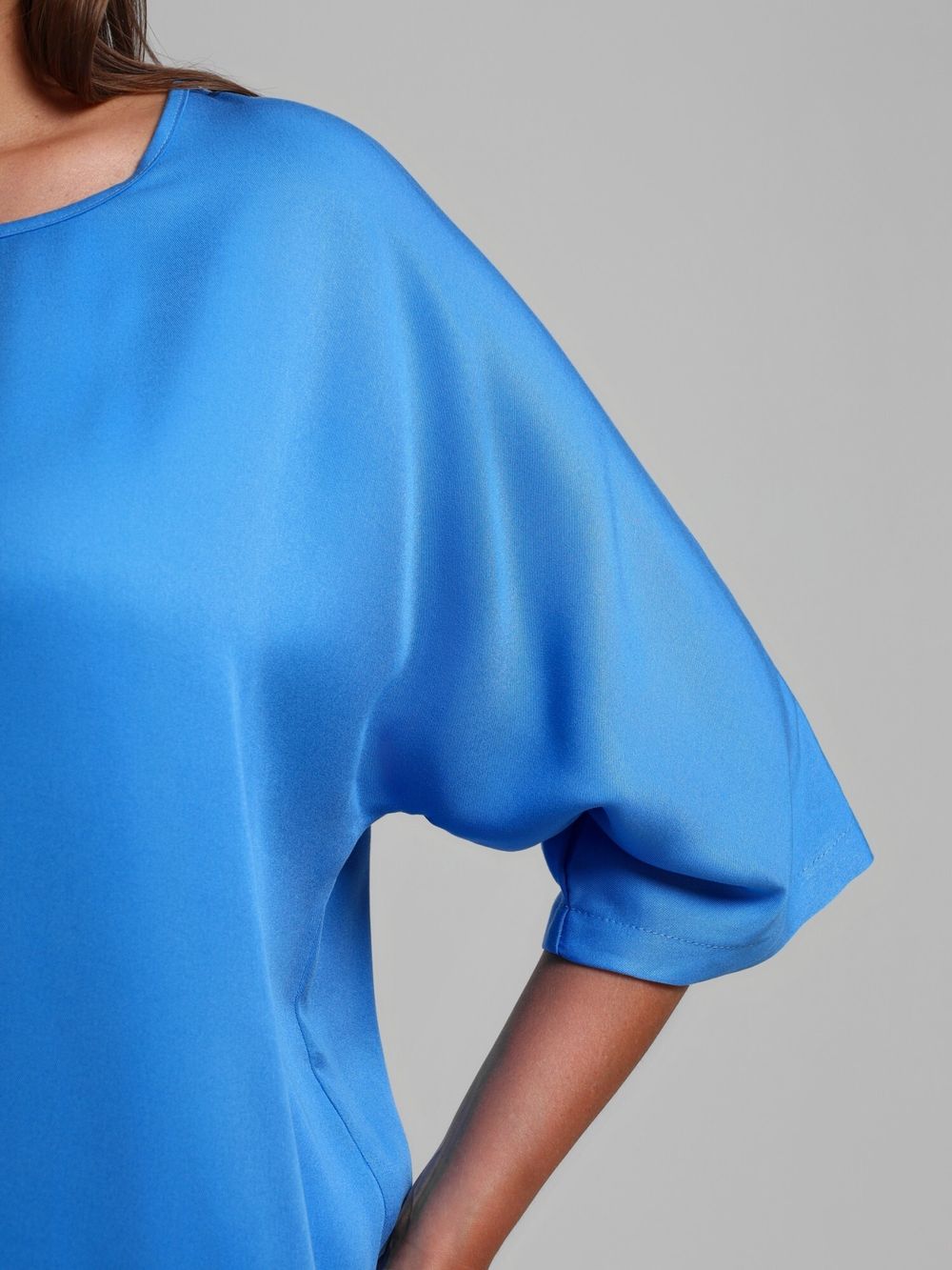 Блузка Летний драйв-2 Виотекс ГОЛУБОЙ