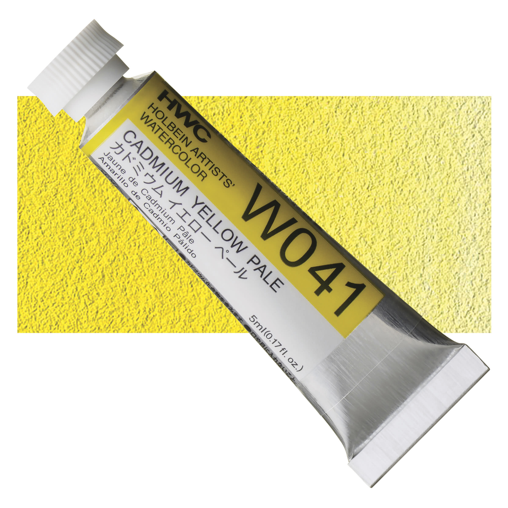Акварель Holbein 5 мл. 041 [C] Cadmium Yellow Pale
