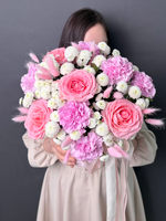 Композиция в коробке «Нежность»