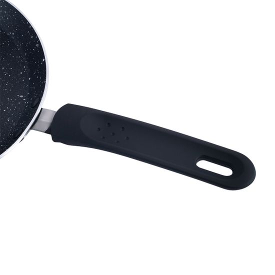 Сковорода блинная 22 см. из алюминия Kamille KM-0619MR (индукция) с мраморным покрытием