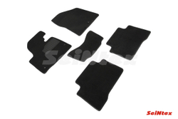 Ворсовые коврики LUX для Hyundai SANTA FE III 2012-2018, Seintex.89688