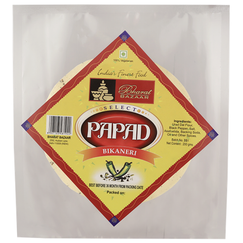 Папад с Черным Перцем Bharat Bazaar