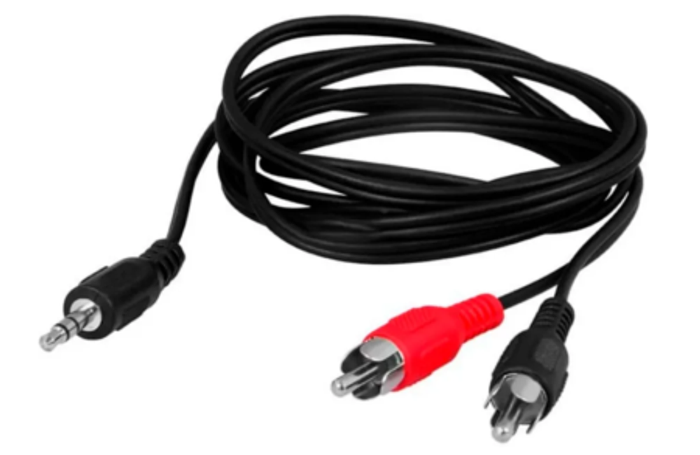 шнур Сигнал Jack3.5x2RCA 3m