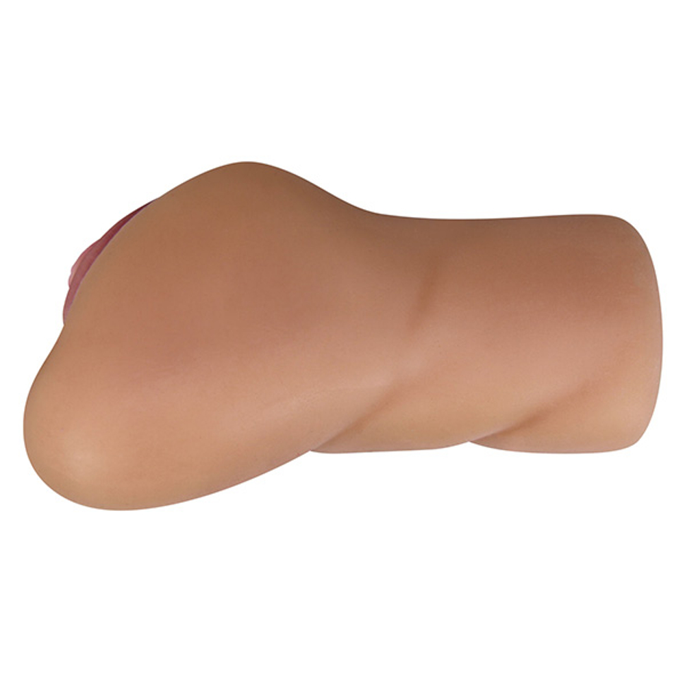 Коричневый мастурбатор-вагина 16,5см Pretty Love Crazy Bull Eliana Realistic Pussy BM-009235N-1