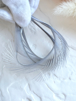 Гусиное перо, Серый (5 шт)