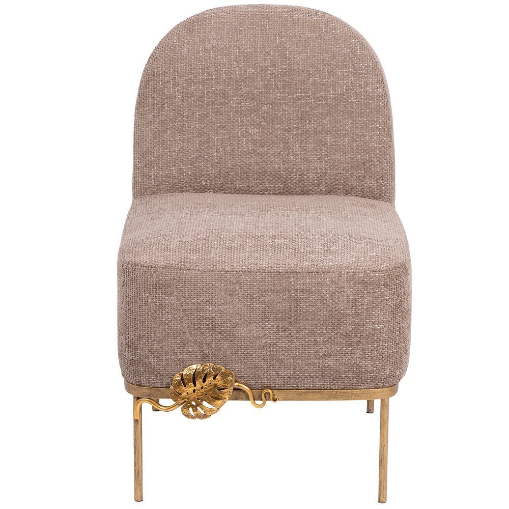 Кресло Monstera Deliciosa (Монстера) Минк Амбер