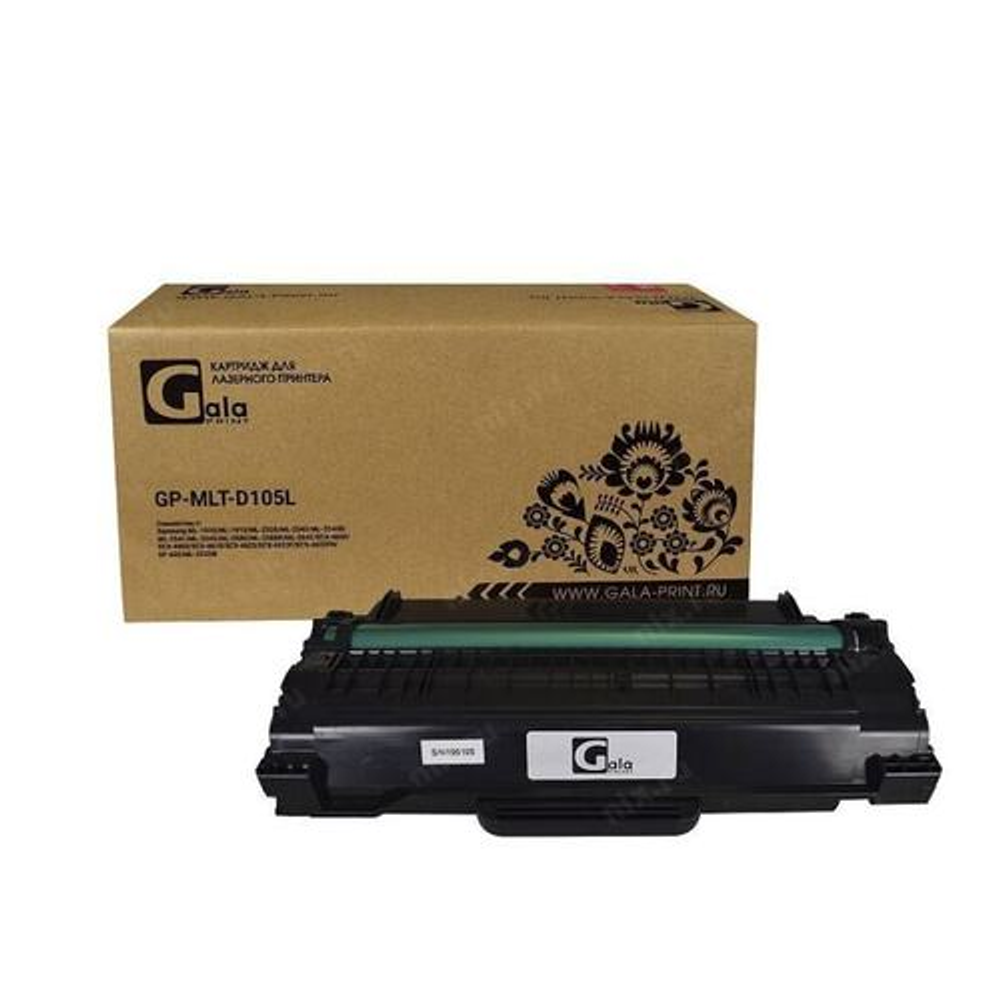 Картридж GP-MLT-D105L для принтеров Samsung ML-1910/1915/2525/2525W/2580N SCX-4600/4623F/4623GN SF65