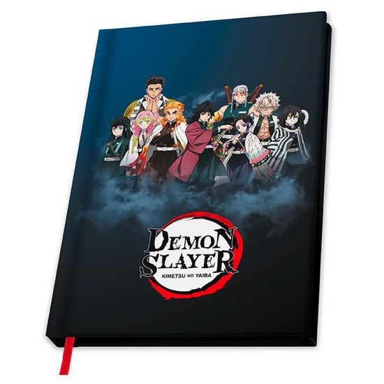 Записная книжка Demon Slayer A5 "Pillars" X4 ABYNOT075