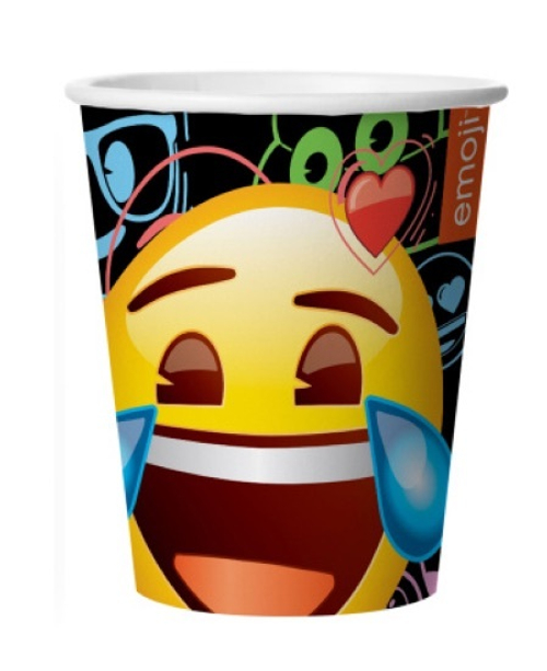 Стаканы одноразовые 255мл 6шт Смайл