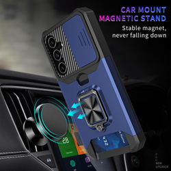 Противоударный чехол Сard Reader Case для Samsung Galaxy S23 FE