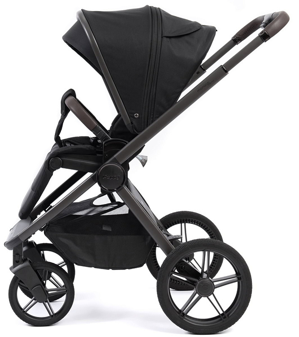 Детская коляска Peppy Monaco Thermo 3 в 1 с автокреслом Verona Black