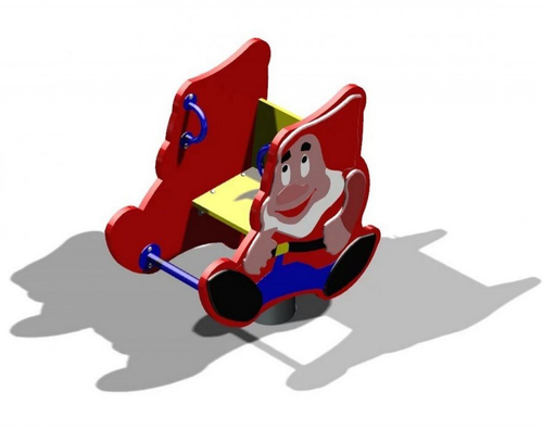 Качалка на пружине Гномик D.Kp.020