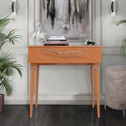 Консоль Арт Колор leaves Классик Сильвер Томленый оранжевый