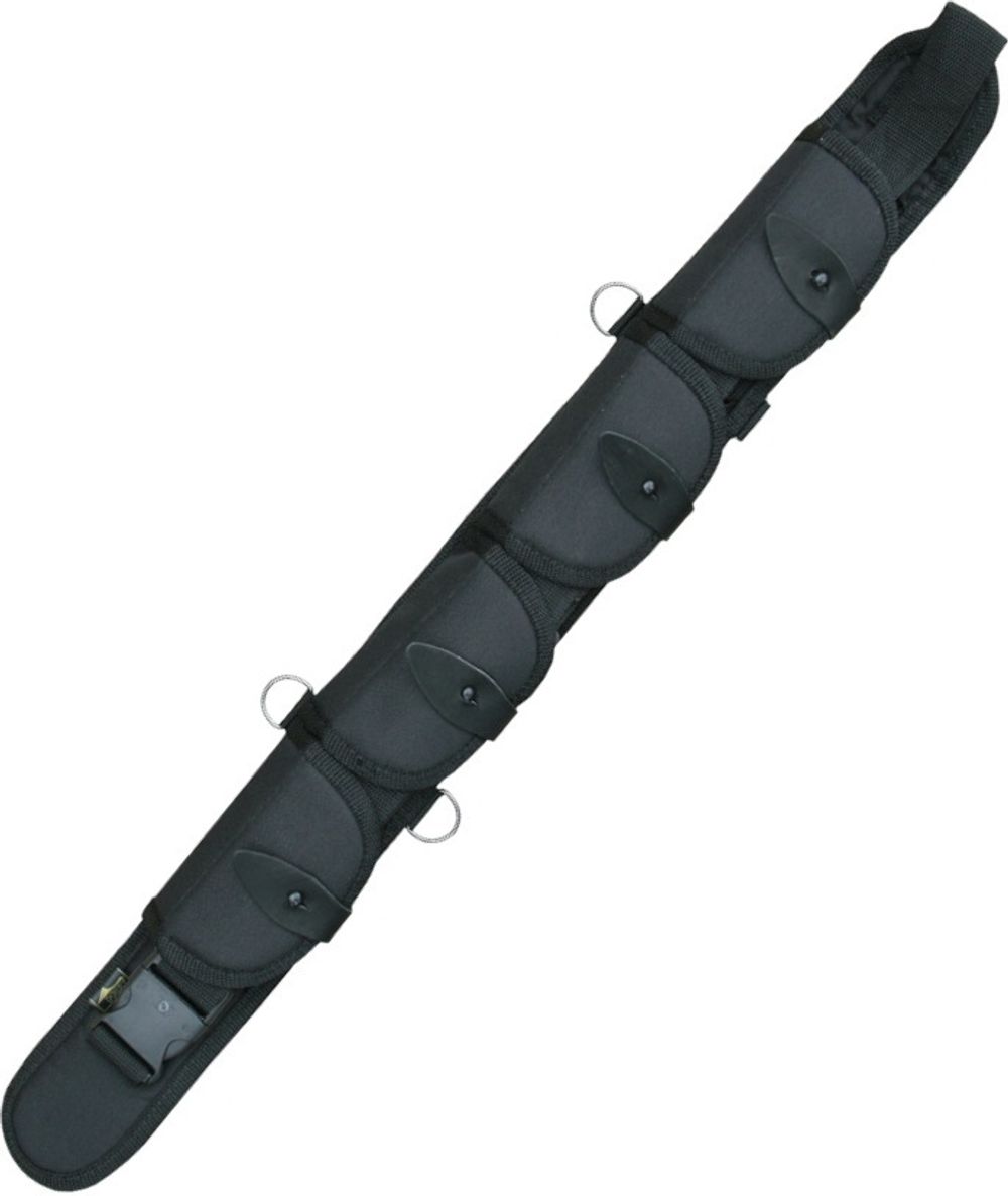 Патронташ К-12 24 патрона закрытый (черный)