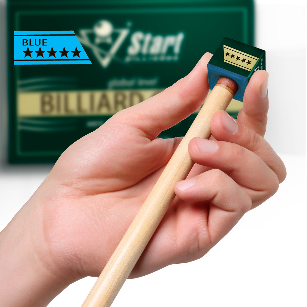 Мел Startbilliards 5 звезд синий (12шт)