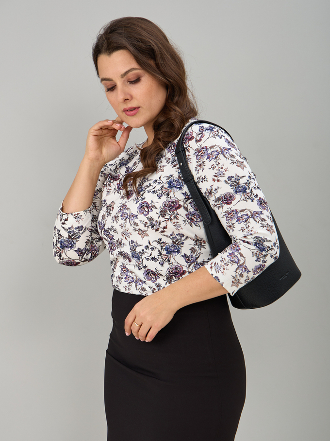 Лонгслив ЛНв-306/розы-прованс