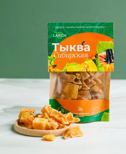 Цукаты Тыква сибирская  / дой пак / 50 г / LARCH