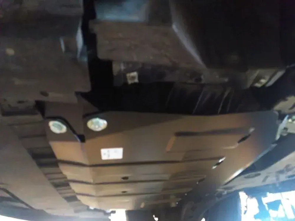 Защита картера двигателя, КПП (2,5 мм, сталь) для Renault Trafic 2006-2014 (V = 2.0d MT), Renault Trafic 2014- (V = 1.6d MT FWD) Sheriff.18.3196