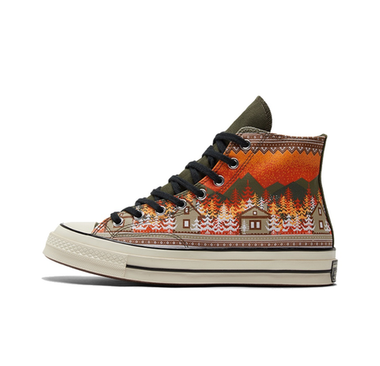 Кеды Converse Chuck 70 High 'Holiday Sweater - Orange' 172134C