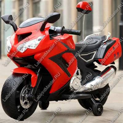 Детский электромотоцикл "Electric Moto" красный