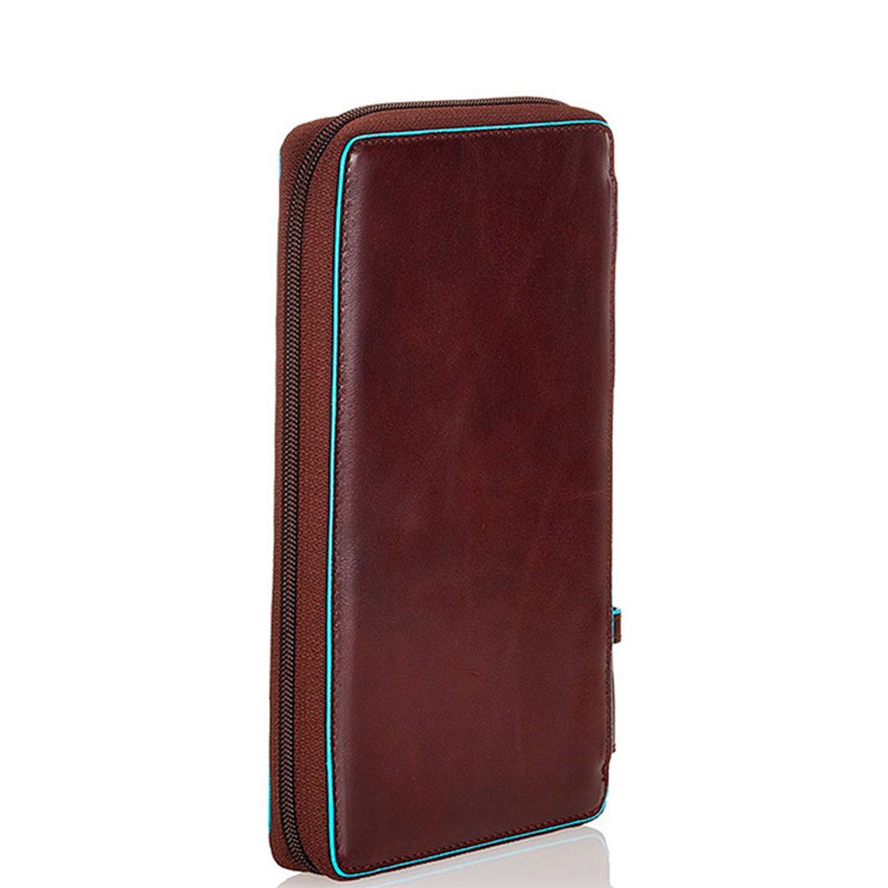 Мультипортмоне Piquadro Blue Square коричневый телячья кожа (PP3246B2/MO) 1