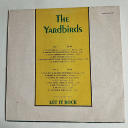 Винтажная виниловая пластинка LP The Yardbirds Let It Rock (Россия 1992)