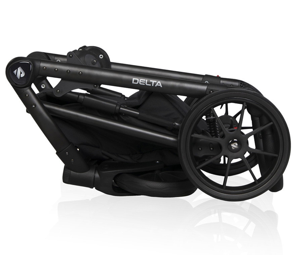 Детская коляска Riko Basic Delta Ecco 3 в 1 15 Black