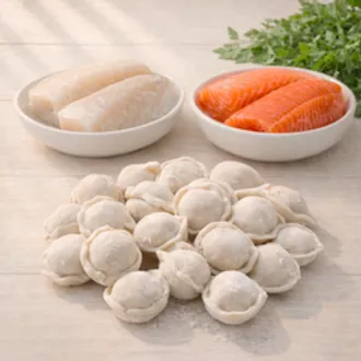 Пельмени рыбные «Сахалинские» / 500 гр