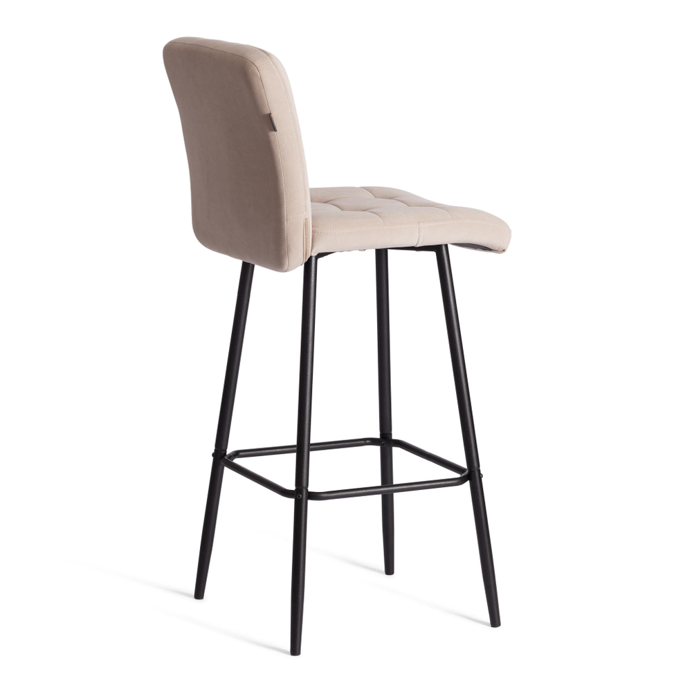 Барный стул  Medeo/Медео велюр, бежевый, 7, 45х56х113 см