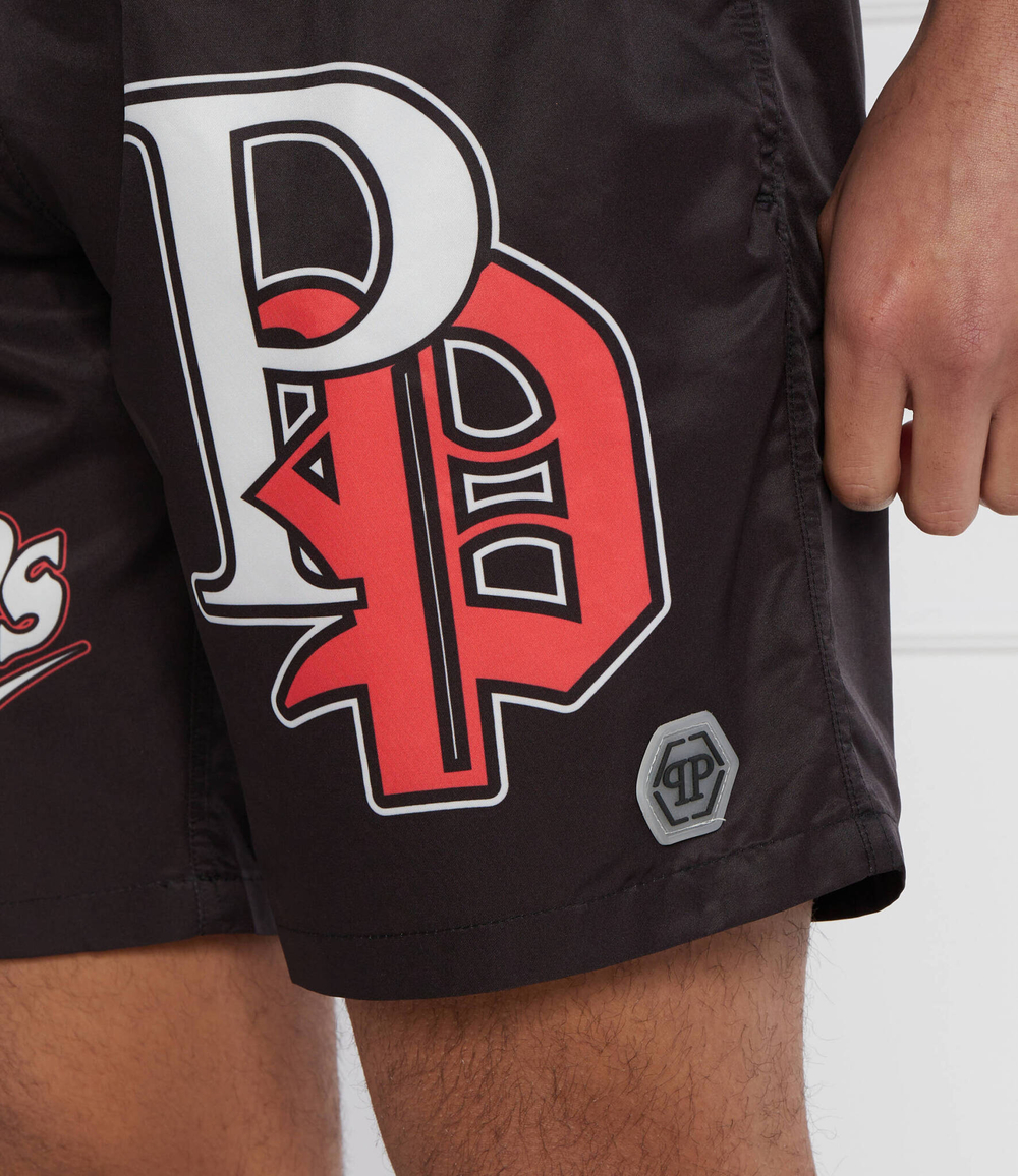 Шорты для плавания Bulldogs Philipp Plein - черный(MMX0092 PNY002N)