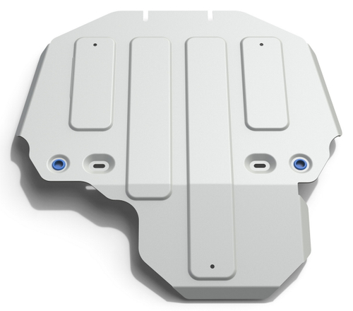 Защита КПП и РК Rival для Land Rover Discovery IV (V - все) 2009-2016/Land Rover Range Rover Sport I (V - все) 2005-2013 (устанавл-ся совместно с 333.3110.1), штампованная, алюминий 4 мм, с крепежом, 333.3109.1