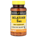Mason Natural, мелатонин, 300 таблеток