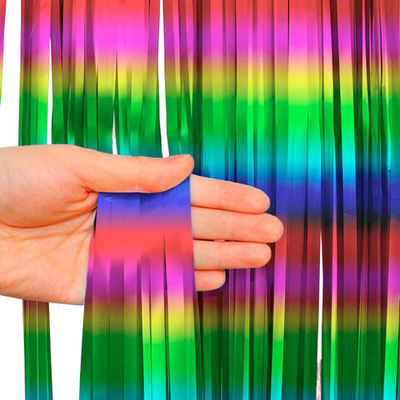 Занавес "Дождик" Разноцветный 2*1