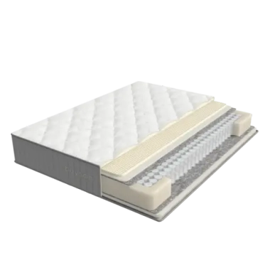 Матрас BuyBeauty, 28 см, жесткость выше средней, пружины, латекс, memorix