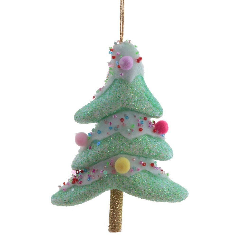 GAEM Изделие декоративное подвесное "Ёлка", L9,5 W3 H13 см, 2в.